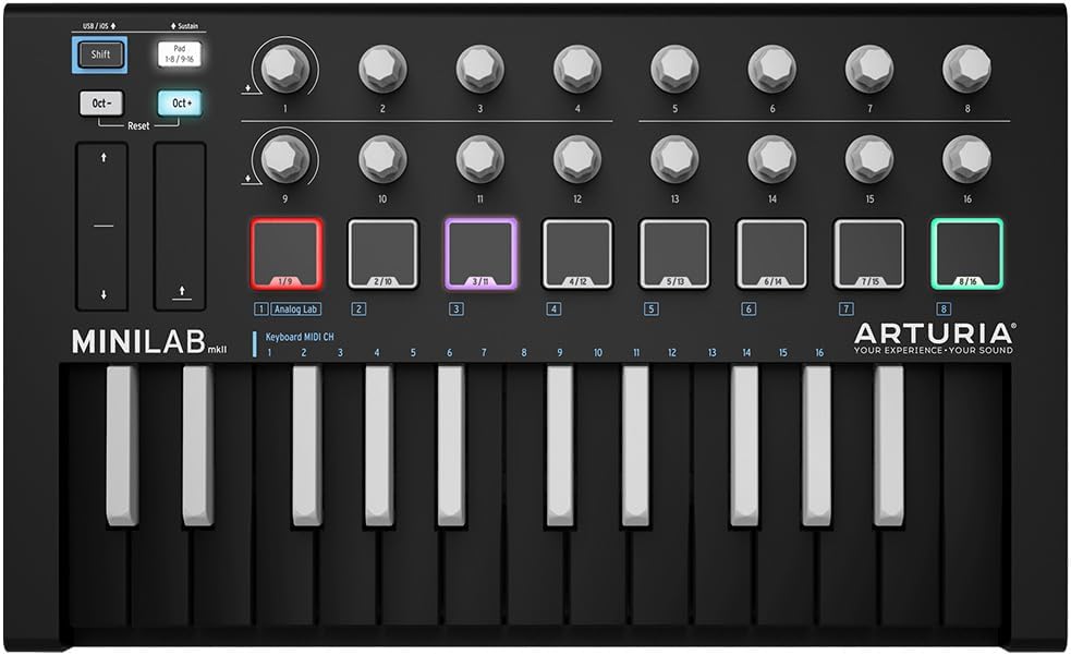 Arturia - MiniLab MkII Inverted